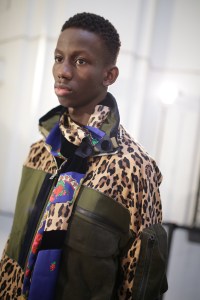 Backstage at Sacai Men's Fall 2019