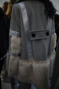 Backstage at Sacai Men's Fall 2019