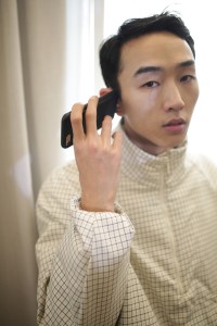 Backstage at Sunnei Men's Fall 2019