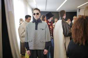 Backstage at Sunnei Men's Fall 2019