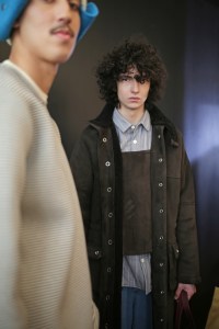 Backstage at Sunnei Men's Fall 2019