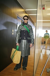 Backstage at Sunnei Men's Fall 2019