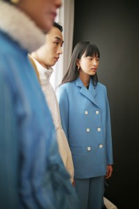 Backstage at Sunnei Men's Fall 2019