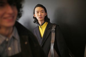 Backstage at Sunnei Men's Fall 2019
