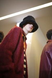 Backstage at Sunnei Men's Fall 2019