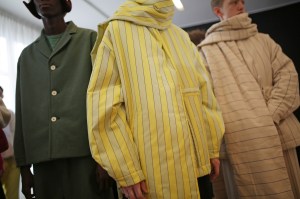 Backstage at Sunnei Men's Fall 2019