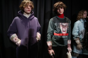 Backstage at Undercover Men's Fall 2019