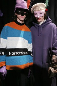 Backstage at Undercover Men's Fall 2019