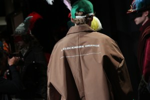 Backstage at Undercover Men's Fall 2019