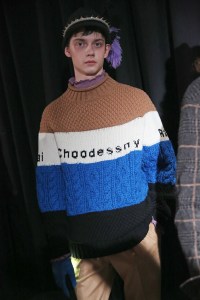 Backstage at Undercover Men's Fall 2019