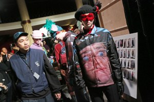 Backstage at Undercover Men's Fall 2019
