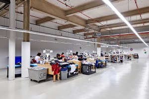 Inside Canada Goose’s Toronto factory.
