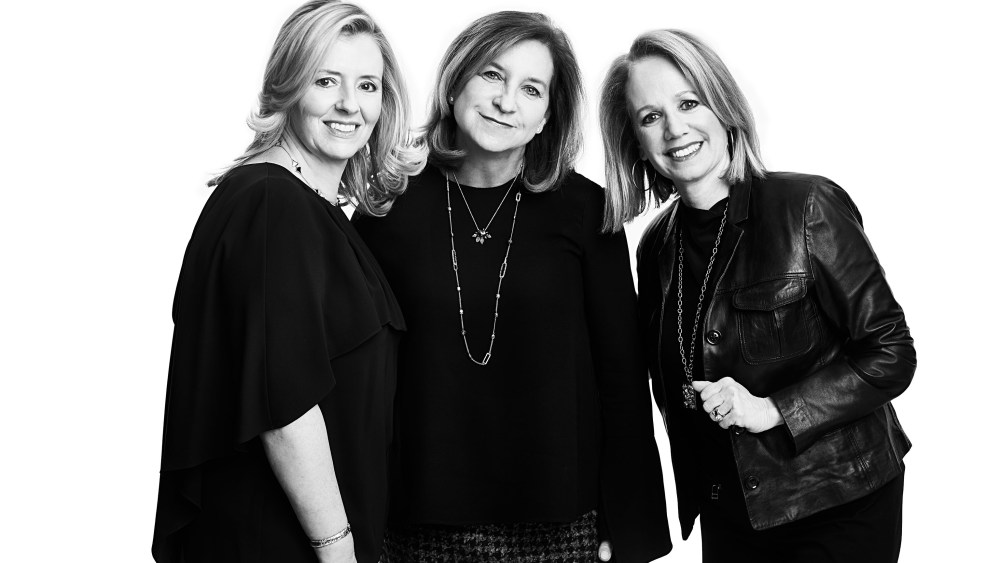 Leela Petrakis, Ginger De Leo and Liz Kaplow