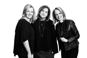 Leela Petrakis, Ginger De Leo and Liz Kaplow