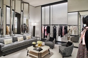 The Chanel boutique in Chicago.