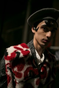 Backstage at Charles Jeffrey Loverboy Men's Fall 2019