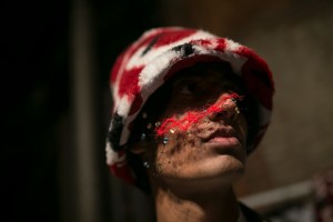 Backstage at Charles Jeffrey Loverboy Men's Fall 2019