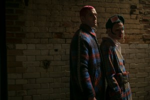 Backstage at Charles Jeffrey Loverboy Men's Fall 2019