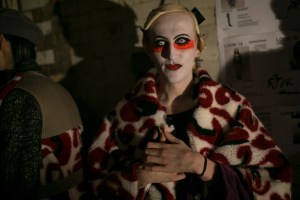 Backstage at Charles Jeffrey Loverboy Men's Fall 2019
