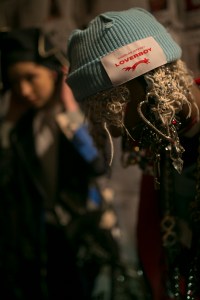 Backstage at Charles Jeffrey Loverboy Men's Fall 2019