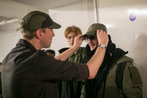 Backstage at Christopher Raeburn Men's Fall 2019