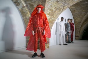 Backstage at Craig Green Men's Fall 2019