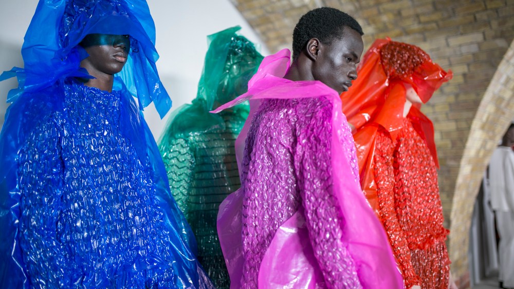 Backstage at Craig Green Men's Fall 2019