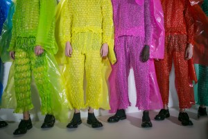 Backstage at Craig Green Men's Fall 2019