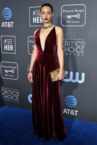 Emmy Rossum24th Annual Critics' Choice Awards, Arrivals, Barker Hanger, Los Angeles, USA - 13 Jan 2019