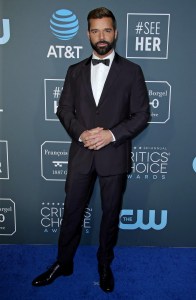 Ricky Martin24th Annual Critics' Choice Awards, Arrivals, Barker Hanger, Los Angeles, USA - 13 Jan 2019