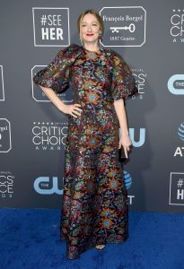 Judy Greer arrives at the 24th annual Critics' Choice Awards, at the Barker Hangar in Santa Monica, Calif24th Annual Critics' Choice Awards - Arrivals, Santa Monica, USA - 13 Jan 2019