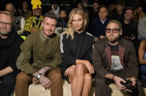 David Beckham, Karlie Kloss and Jonah Hill