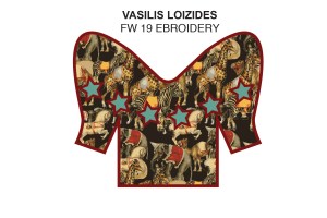 “Using the circus as a reference point, the fall 2019 collection explores our modern relationship with performance.” — Vasilis Loizides
