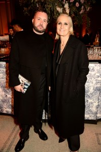 Kim Jones and Maria Grazia ChiuriChristian Dior: Designer of Dreams exhibition dinner, V&A Museum, London, UK - 29 Jan 2019