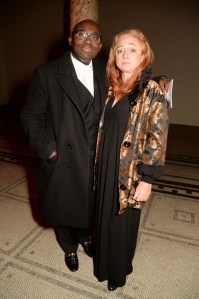 Edward Enninful and Camilla AboahChristian Dior: Designer of Dreams exhibition dinner, V&A Museum, London, UK - 29 Jan 2019