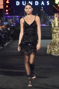 Dundas D7 Runway Show on January 5, 2019 in Los Angeles, California.