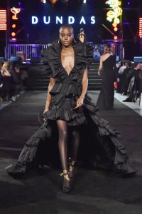 Dundas D7 Runway Show on January 5, 2019 in Los Angeles, California.