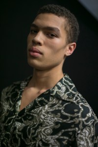 Backstage at Edward Crutchley Men's Fall 2019