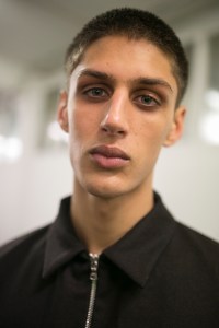Backstage at Edward Crutchley Men's Fall 2019