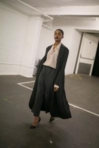 Backstage at Edward Crutchley Men's Fall 2019