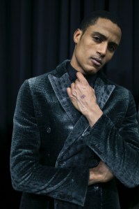 Backstage at Emporio Armani Men's Fall 2019