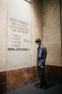 Backstage at Ermenegildo Zegna Men's Fall 2019