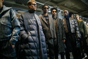 Backstage at Ermenegildo Zegna Men's Fall 2019