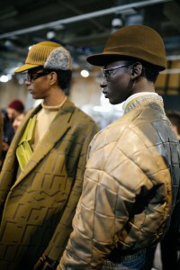 Backstage at Ermenegildo Zegna Men's Fall 2019