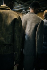 Backstage at Ermenegildo Zegna Men's Fall 2019