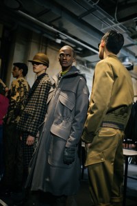 Backstage at Ermenegildo Zegna Men's Fall 2019