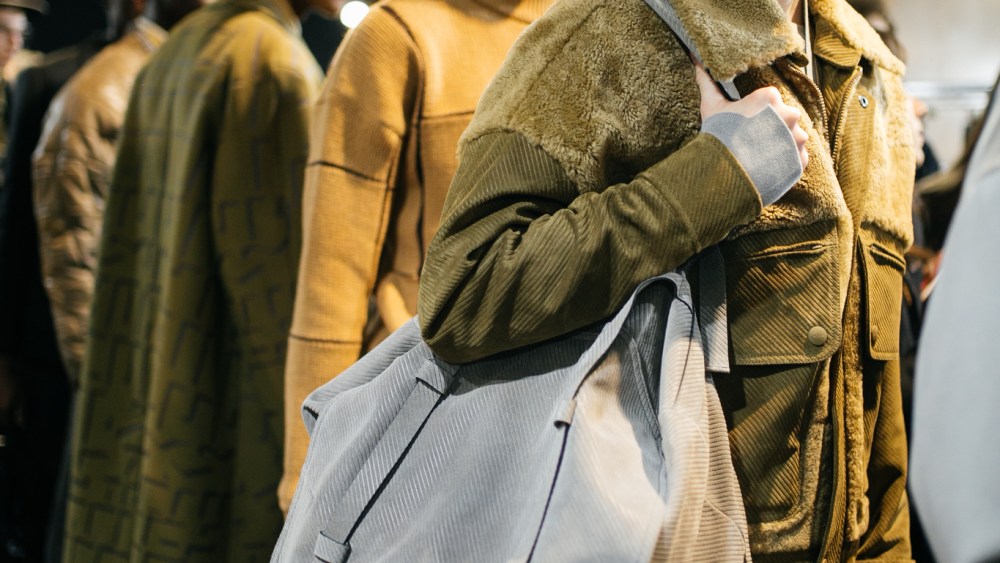 Backstage at Ermenegildo Zegna Men's Fall 2019