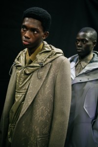 Backstage at Ermenegildo Zegna Men's Fall 2019