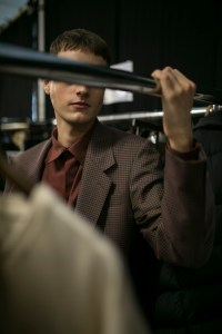 Backstage at E. Tautz Men's Fall 2019