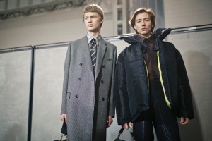 Backstage at Fendi Men's Fall 2019